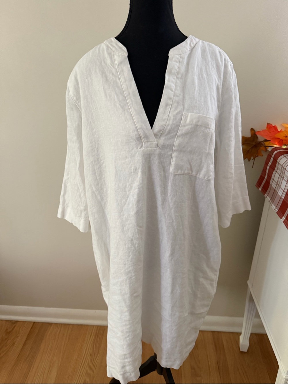 Summer linen dress